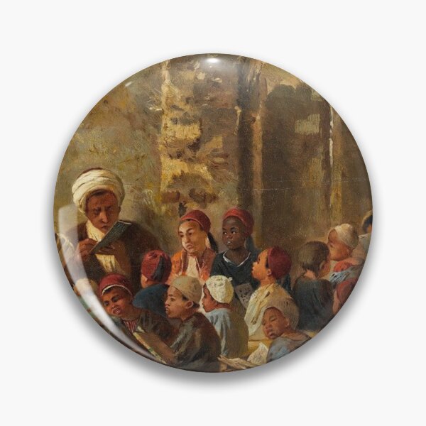 Item preview, Schoolroom in Cairo -  Konstantin Egorovich Makovsky (Russian, 1839-1915) designed and sold by Vintage Designs +.
