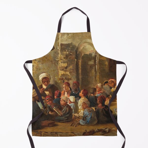 Item preview, Schoolroom in Cairo -  Konstantin Egorovich Makovsky (Russian, 1839-1915) designed and sold by Vintage Designs +.