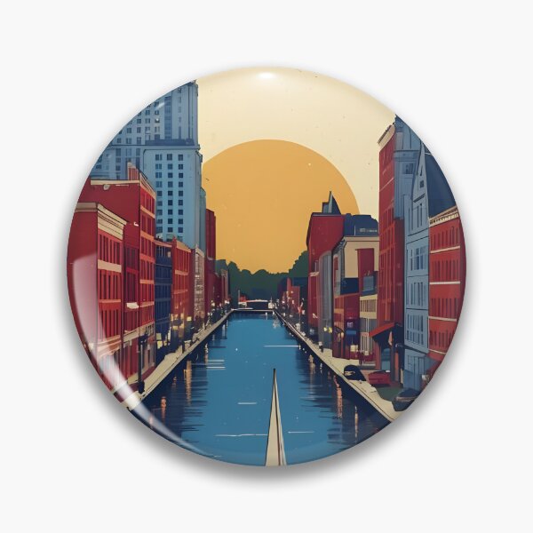 Item preview, Watertown Wisconsin 1950s USA Vintage Travel Tourism designed and sold by TravelersGems.