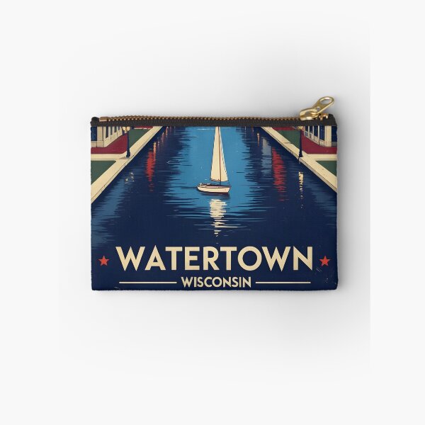 Item preview, Watertown Wisconsin 1950s USA Vintage Travel Tourism designed and sold by TravelersGems.