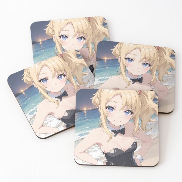 Item preview, Nodoka Toyohama Bunny Girl Senpai Anime Girl Bunny Beach Night designed and sold by Zwjona.