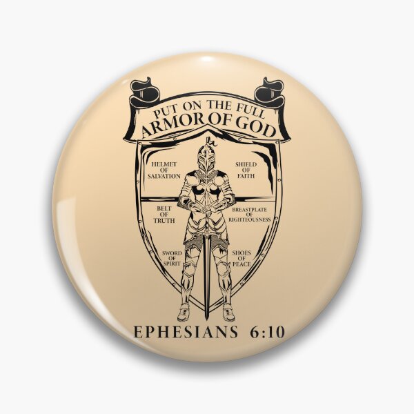 Item preview, Put On The Armor of God | Ephesians 6:10 Bible Verse | Christian Faith Gifts & Apparel designed and sold by Hope & Light Designs.