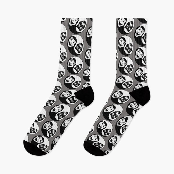 Item preview, Theater Yin Yang Design - Comedy and Tragedy Masks designed and sold by fizzgig.
