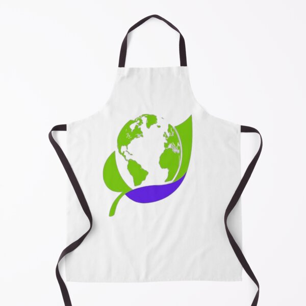 Item preview, Eco-Friendly Earth Logo with Green and Purple Leaf Design designed and sold by Om-Namo Store .