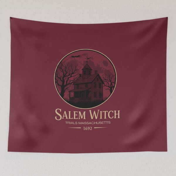 Item preview, Salem Witch | Massachusetts Witch Trials | Spooky Salem | Witchy History | Gothic Aesthetic designed and sold by FitEnvy.