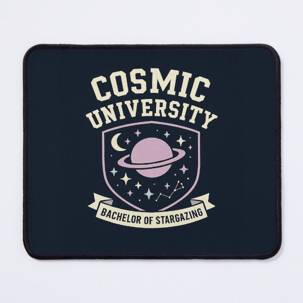 Item preview, Cosmic University – Bachelor of Stargazing Aesthetic Space Crest designed and sold by Rest Babe.