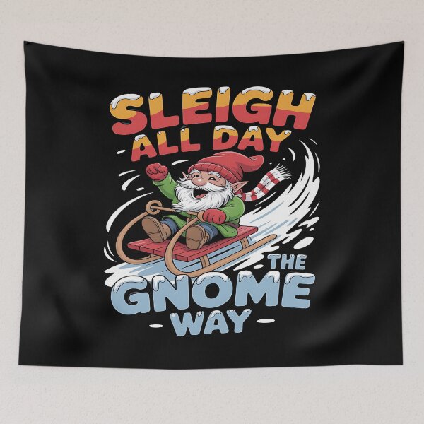 Item preview, winter gnome - holiday gnome - frosty bearded gnome - snow gnome - whimsical gnome - cozy winter vibes - festive gnome - snowy forest gnome - Nordic gnome winter - winter wonderland gnome designed and sold by JansenGS.