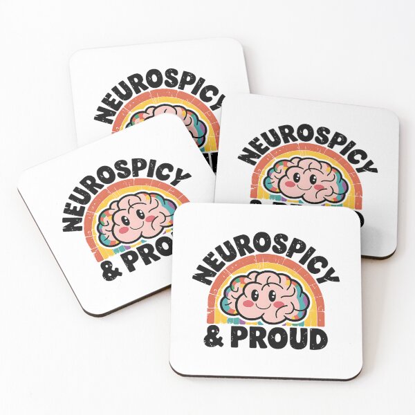 Item preview, Neurospicy Brain - Fun Colorful Neurodivergence designed and sold by Taans-Creation.