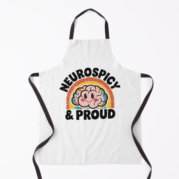 Item preview, Neurospicy Brain - Fun Colorful Neurodivergence designed and sold by Taans-Creation.