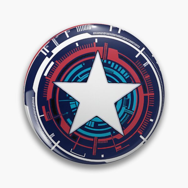 Item preview, America Hero Futuristic Logo designed and sold by Inesetrovic.