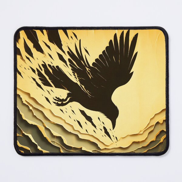 Item preview, Torn Paper Crow, Ai Generated Art  designed and sold by ACC .