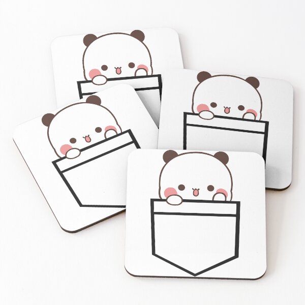 Item preview, Cute Bubu in pocket  designed and sold by ThePurplePrints.