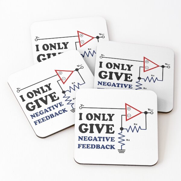 Item preview, I Only Give Negative Feedback Electronics Electrical System Funny designed and sold by SkeletonsDanger.
