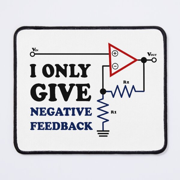 Item preview, I Only Give Negative Feedback Electronics Electrical System Funny designed and sold by SkeletonsDanger.