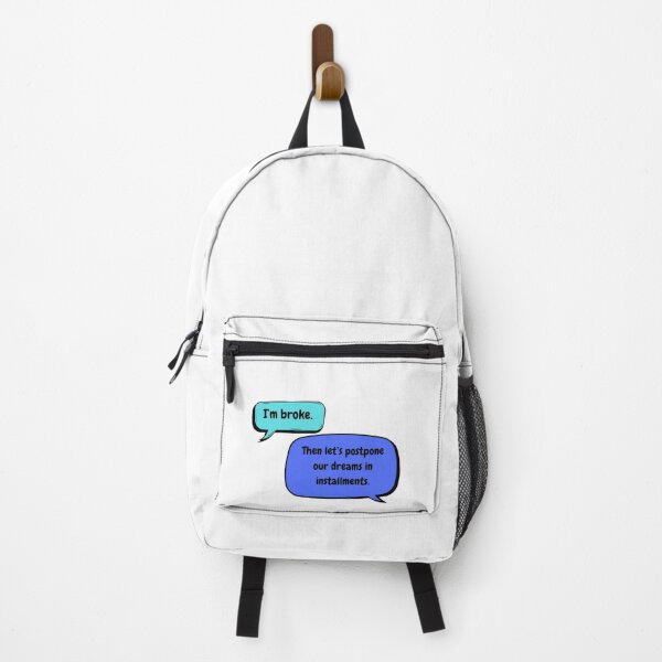 Item preview, Funny Broke Friends Dialogue designed and sold by Saragoza.