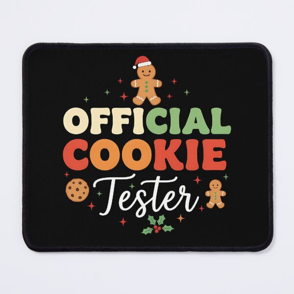 Item preview, Official Cookie Tester — Playful Gingerbread Holiday designed and sold by Jaanussar.