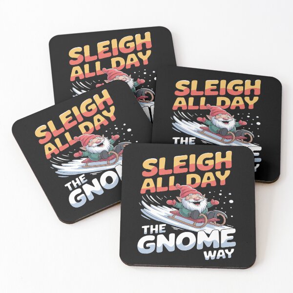 Item preview, chill gnomies - snowball fight gnomes - frosty beard - magical winter gnome - gnome snow angel - winter cabin gnome - holiday season gnome - chilly day gnome - snowflake gnome designed and sold by JansenGS.