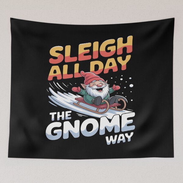 Item preview, chill gnomies - snowball fight gnomes - frosty beard - magical winter gnome - gnome snow angel - winter cabin gnome - holiday season gnome - chilly day gnome - snowflake gnome designed and sold by JansenGS.