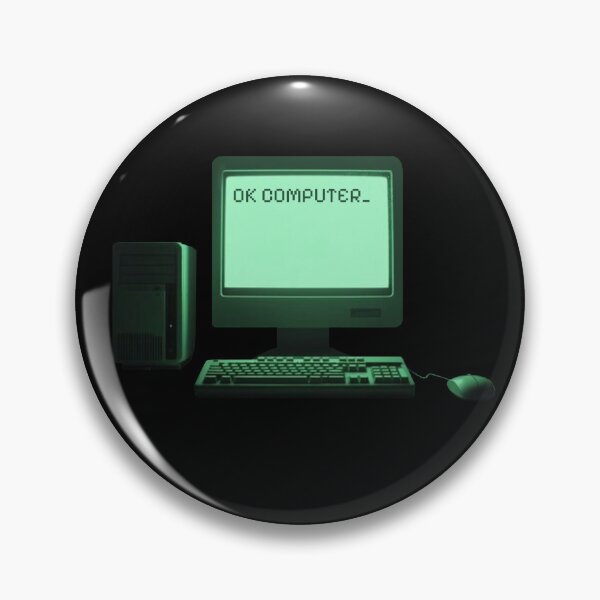 Item preview, OK Computer RADIOHEADs sticker designed and sold by Kyiomi.