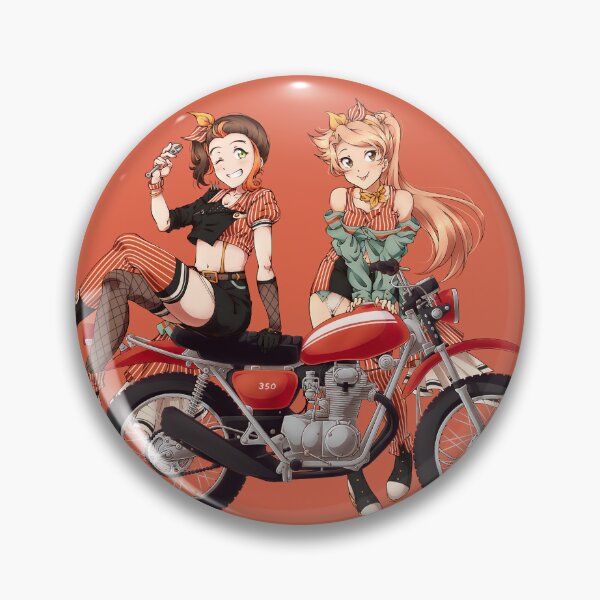 Item preview, Motorcycle pinup designed and sold by Gnarlyo.