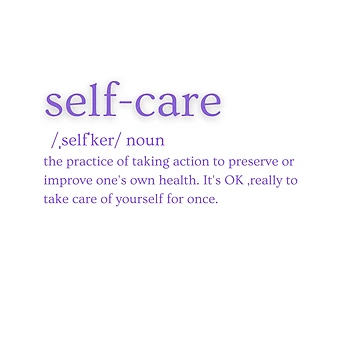 Artwork thumbnail, Self-care by RoxC'sTees