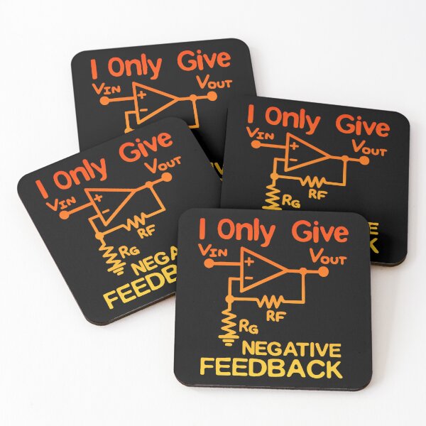 Item preview, I Only Give Negative Feedback Electronics Electrical System Funny designed and sold by SkeletonsDanger.