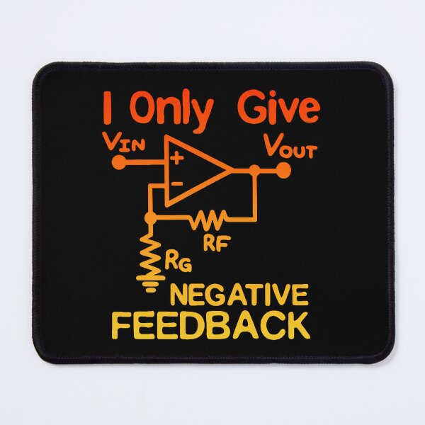 Item preview, I Only Give Negative Feedback Electronics Electrical System Funny designed and sold by SkeletonsDanger.