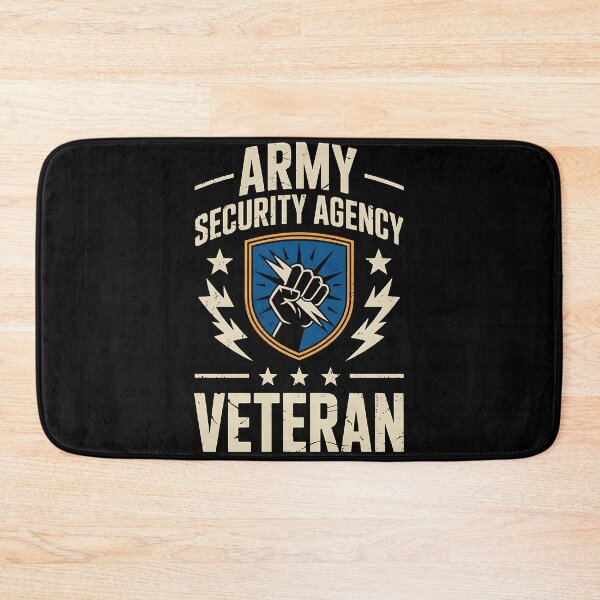Item preview, Military USA Security Agency Veteran Patriotic designed and sold by BakeryDozen.