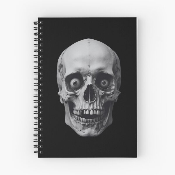 Item preview, Bloodshot Eyed Skull For Creepy Halloween Energy designed and sold by e-camelleone.