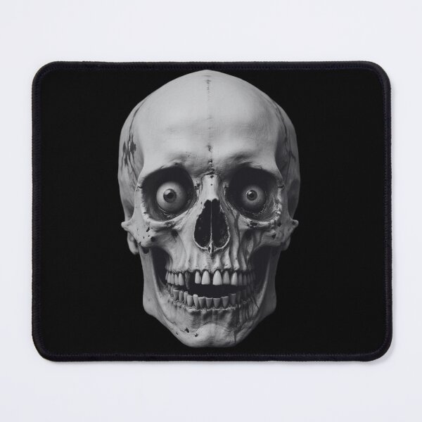 Item preview, Bloodshot Eyed Skull For Creepy Halloween Energy designed and sold by e-camelleone.