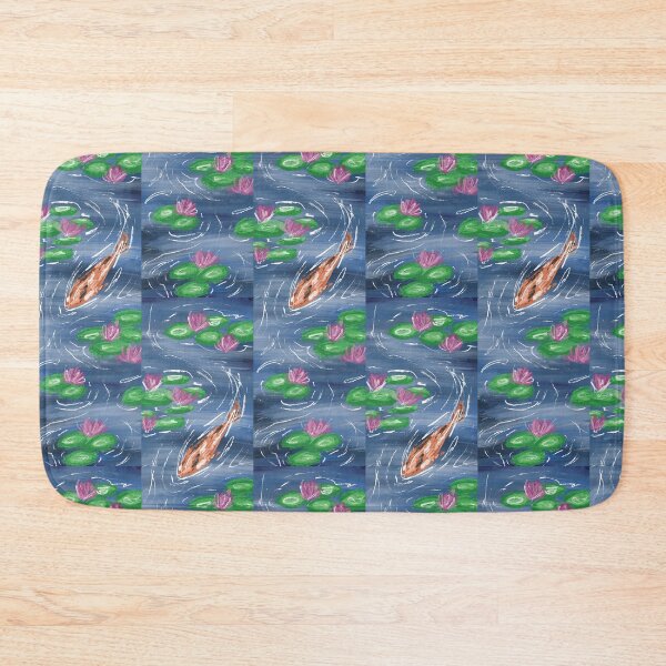 Item preview, koi fish in pond designed and sold by Mariecobiz.