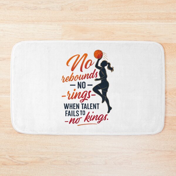 Item preview, No Rebounds No Rings T-Shirt – Hustle-Driven Basketball Quote Tee by Zyorakhi Fashion designed and sold by Zyorakhi Fashion.