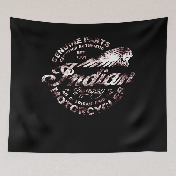 Item preview,  Indian Motorcycles Vintage Sign Legendary White designed and sold by AlexandriaCorke.