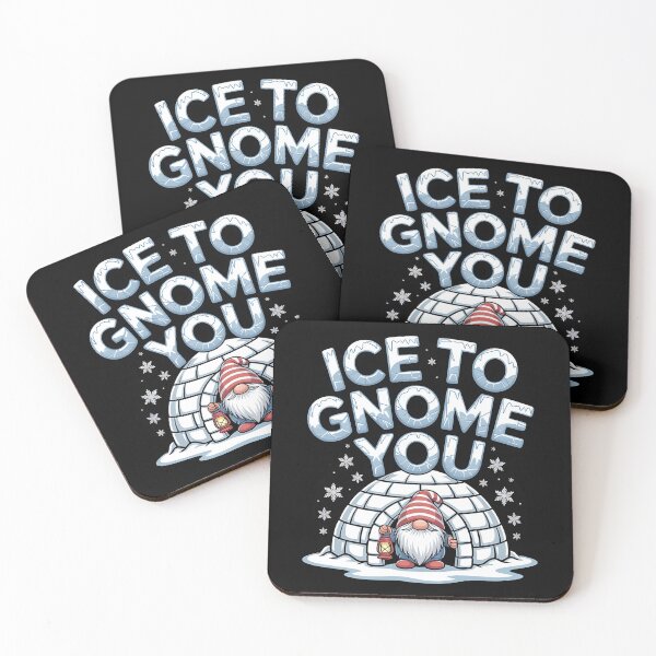 Item preview, chill gnomies - snowball fight gnomes - frosty beard - magical winter gnome - gnome snow angel - winter cabin gnome - holiday season gnome - chilly day gnome - snowflake gnome designed and sold by JansenGS.
