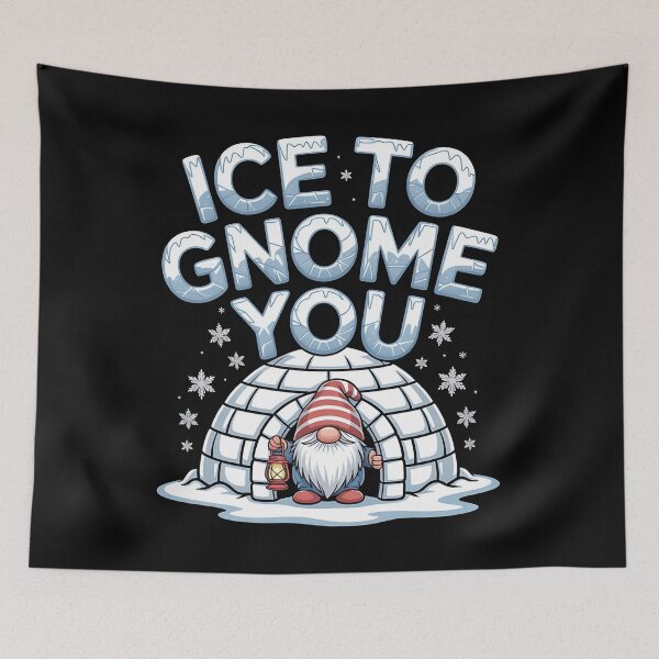 Item preview, chill gnomies - snowball fight gnomes - frosty beard - magical winter gnome - gnome snow angel - winter cabin gnome - holiday season gnome - chilly day gnome - snowflake gnome designed and sold by JansenGS.
