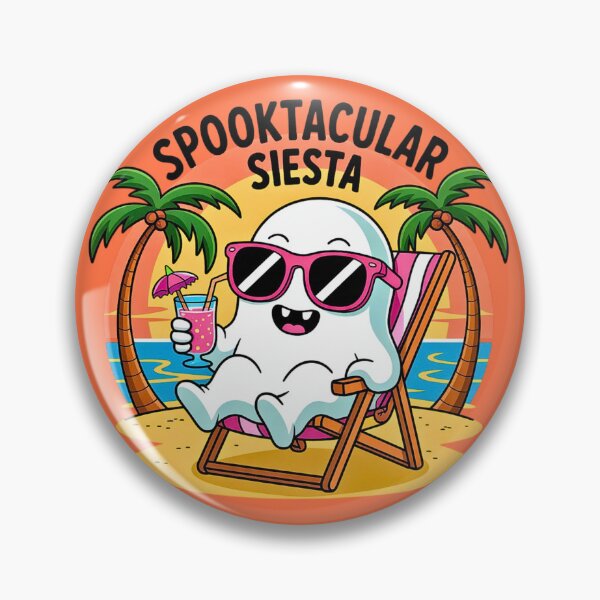 Item preview, Spooktacular Siesta Ghost designed and sold by VibrArtco.