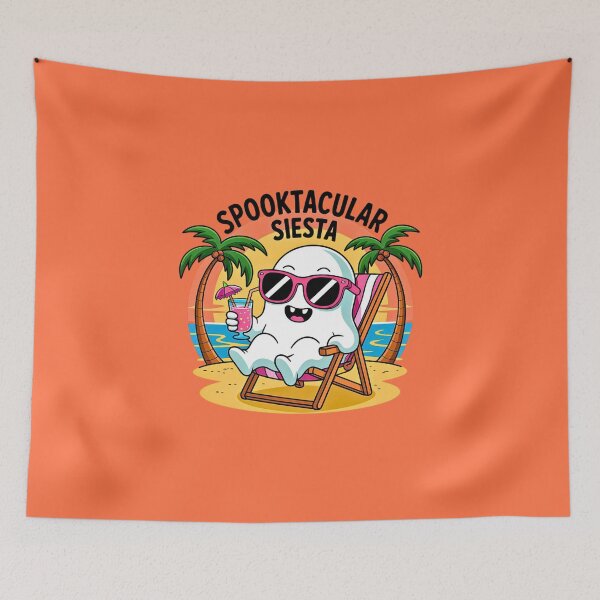 Item preview, Spooktacular Siesta Ghost designed and sold by VibrArtco.