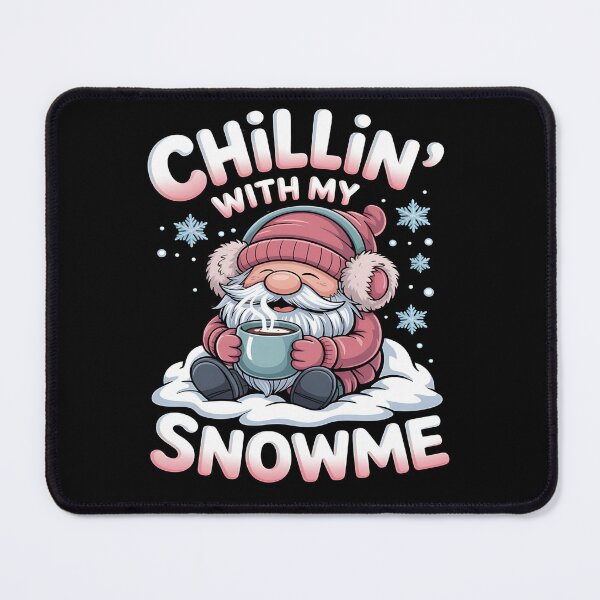 Item preview, winter gnome - holiday gnome - frosty bearded gnome - snow gnome - whimsical gnome - cozy winter vibes - festive gnome - snowy forest gnome - Nordic gnome winter - winter wonderland gnome designed and sold by JansenGS.