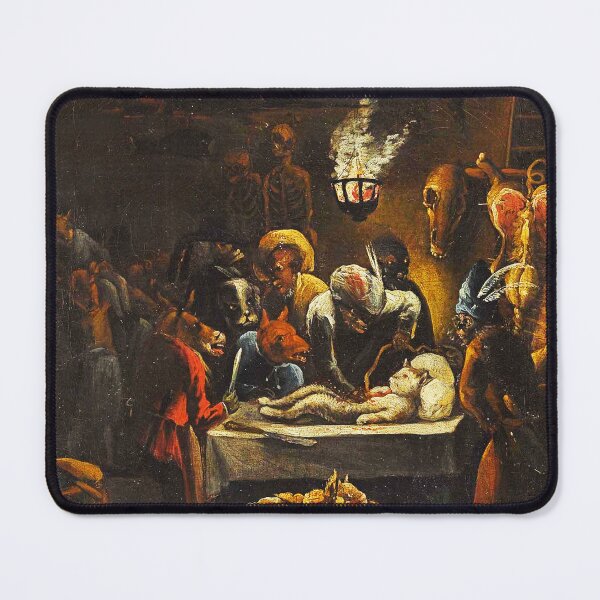 Item preview, The Monkey Surgeon - Egbert van Heemskerck (1634 – 1704) designed and sold by Vintage Designs +.
