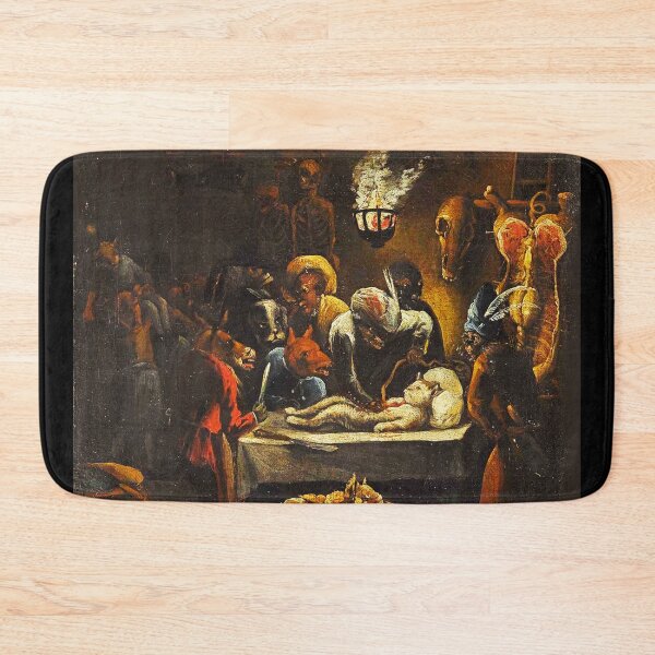 Item preview, The Monkey Surgeon - Egbert van Heemskerck (1634 – 1704) designed and sold by Vintage Designs +.