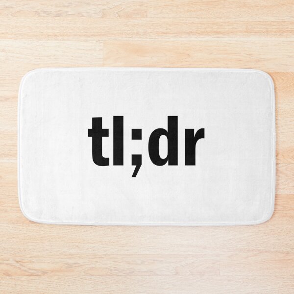 Item preview, Tl dr designed and sold by designing01Ar3.
