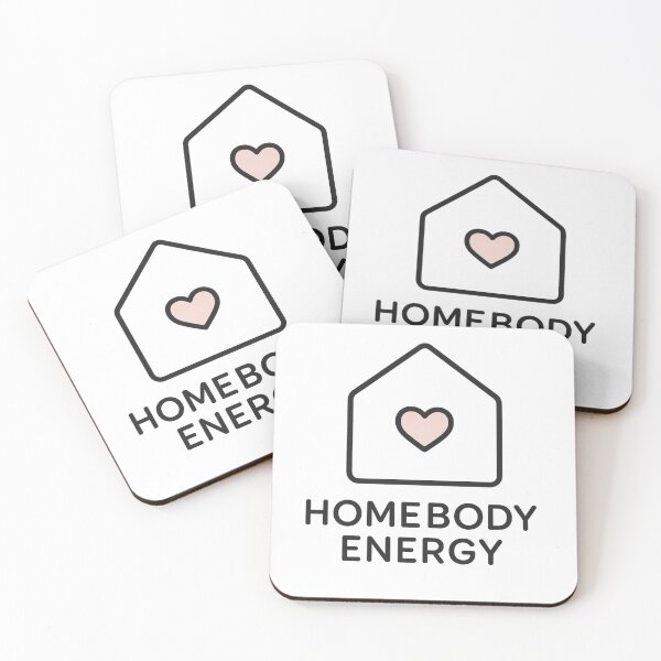 Item preview, Homebody Energy Minimalist Cozy House Line Art designed and sold by Lethorian.