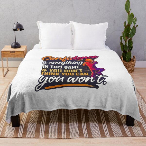 Item preview, Confidence Is Everything Basketball T-Shirt – Motivational Sports Quote Tee by Zyorakhi Fashion designed and sold by Zyorakhi Fashion.