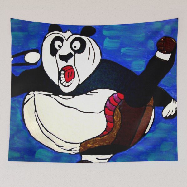 Item preview, panda designed and sold by Gluecknika.