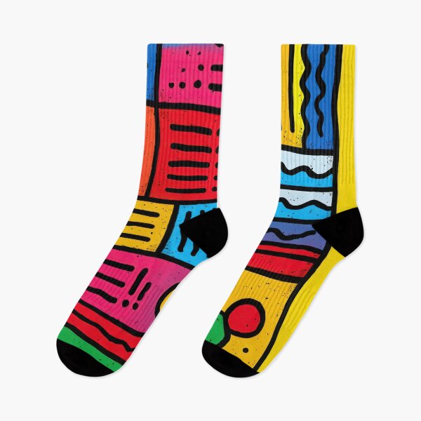 Item preview, Colorful squares pattern illustration designed and sold by ArtHouseNiklas.