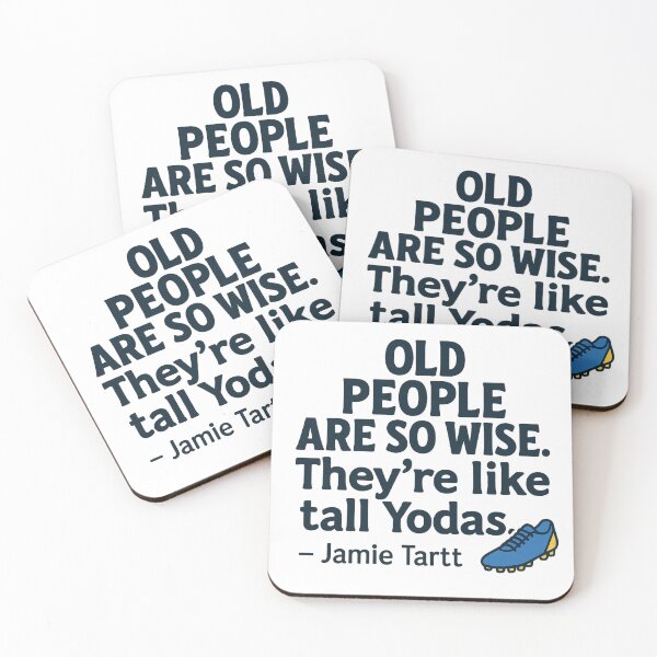 Item preview, Old People Are So Wise – Jamie Tartt Tall Yodas Quote designed and sold by ArtCulturalist.
