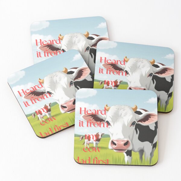 Item preview, Heard it from my cow dad first designed and sold by SSMC DREAM DESIGN.