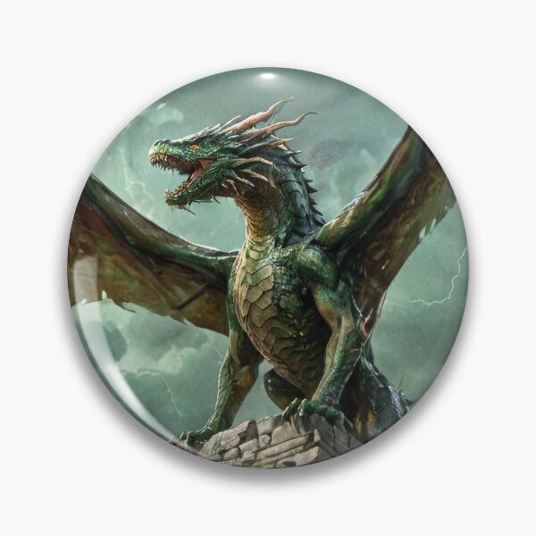 Item preview, Dragon rests atop a plinth designed and sold by Charon's Wares.