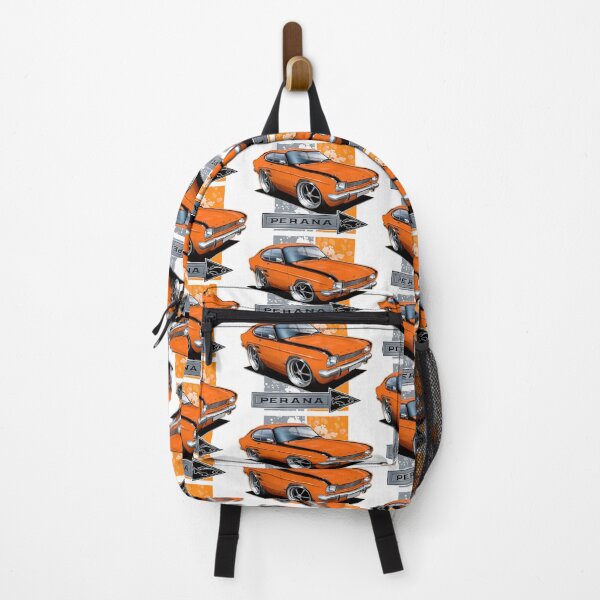 Item preview, Ford Capri Perana Cartoon Illustration Orange – Classic Muscle Car Art designed and sold by Petrolhead T-Shirts and Art.