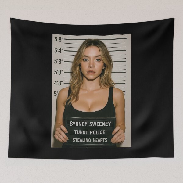 Item preview, Sydney Sweeney Is Stealing Hearts designed and sold by RolandRodrigues.